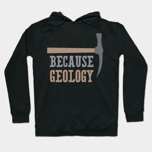 Because Geology Hoodie